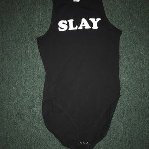 Pink Nation ‘slay’ bodysuit